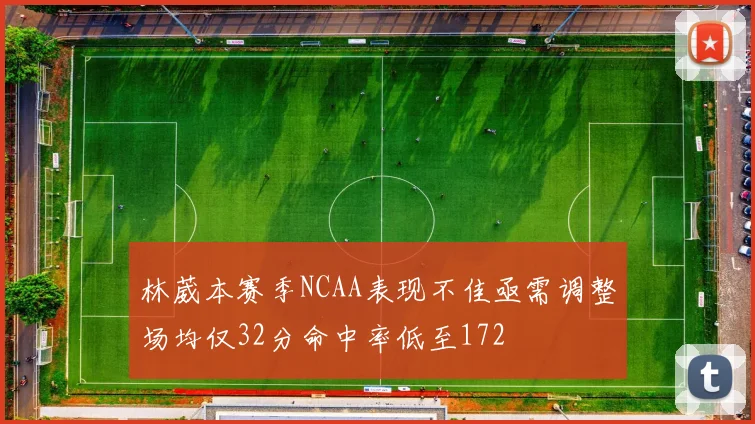 林葳本赛季NCAA表现不佳亟需调整场均仅32分命中率低至172